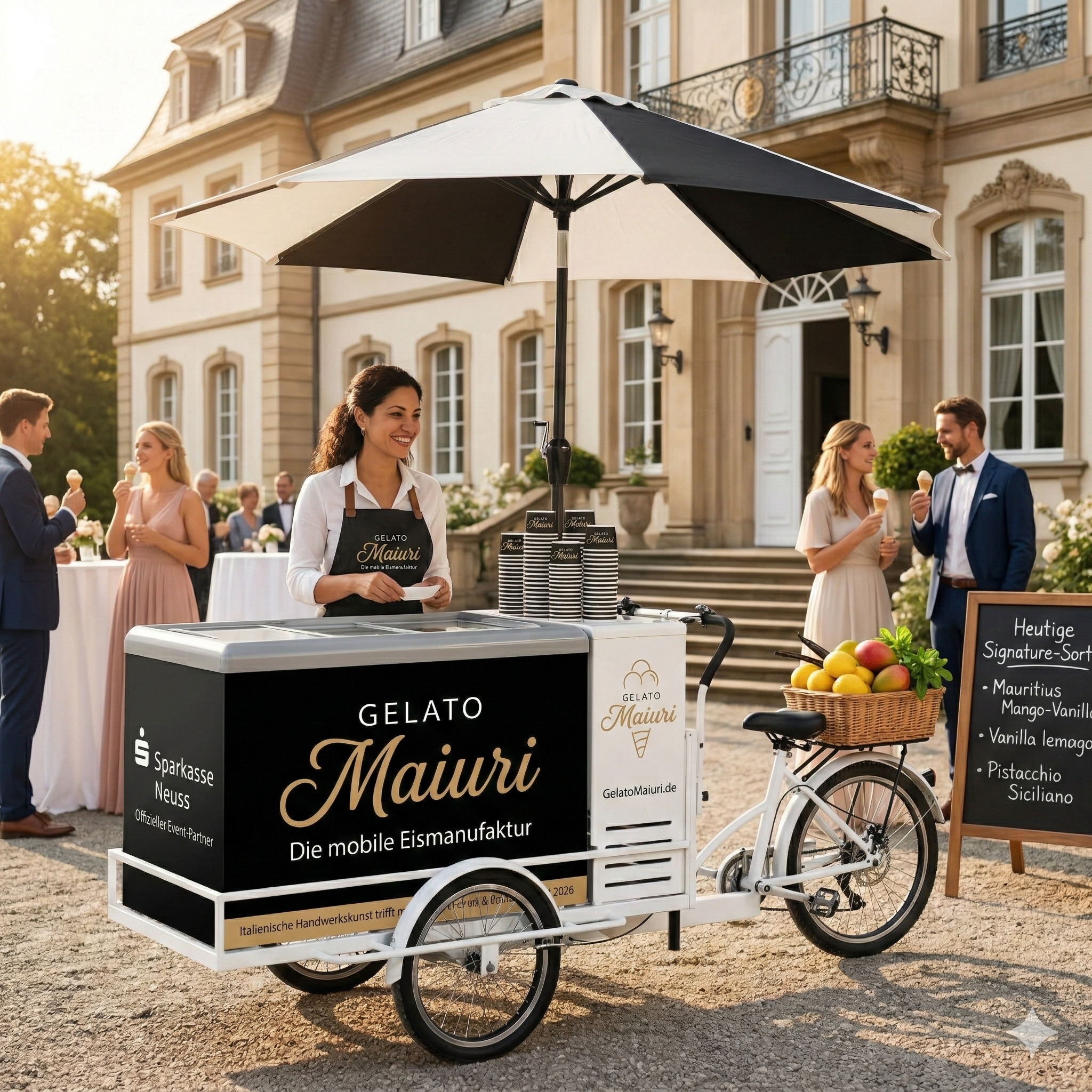 Gelato Maiuri Eisbike Premium Branding